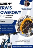 Mobilny serwis rowerowy Konstancin Warszawa - Pogotowie Rowerowe Magdalena... OGłOSZENIA Bazarok.pl